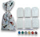 Plaster Designs Painting Christmas Ornaments Cards 2 Pieces