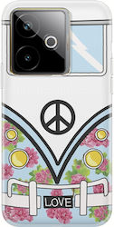 Retro Love Van Realme GT 7 5G Clear TPU Transparent Silicone