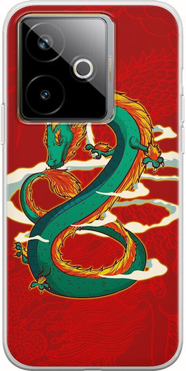 Chinese Dragon Realme Gt 7 5g Silicon Transparent Flexibil