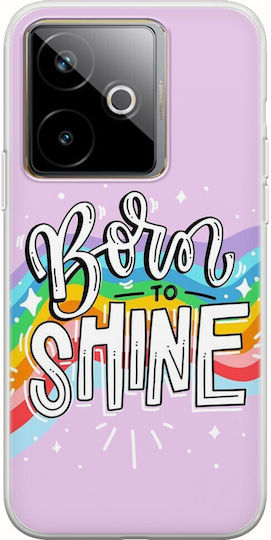 Born To Shine Realme Gt 7 5g Flexible Tpu Durchsichtige Silikon Handyhülle