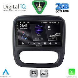 Digital IQ Ηχοσύστημα Opel Vivaro Renault Trafic Nissan NV300 2014-2020 με Bluetooth, USB & GPS