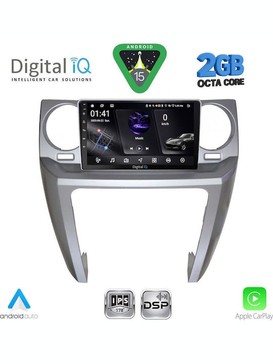 Digital IQ Car Audio System for Land Rover Discovery 2004-2009 (Bluetooth/USB/WiFi/GPS/Apple-Carplay/Android-Auto) with Touch Screen 9"