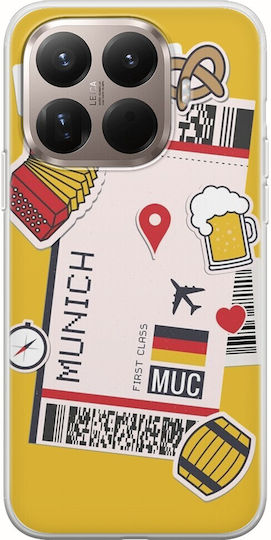 Ticket To Munich Xiaomi 15t Pro 5g Flexible TPU Durchsichtige Silikon Handyhülle