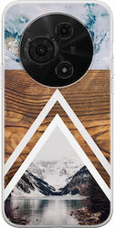 Snow View Tcl 605 Flexible TPU Transparent Silicone