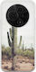 Desert Cactus Tcl 60 Se Flexible TPU Transparent Silicone