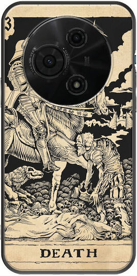 Tarot Cards Death Tcl 605 Black Tpu Μαύρη Σιλικόνη
