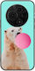 Bubblegum Polar Bear Tcl 605 Black Tpu Μαύρη Σιλικόνη