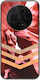 Red Passion Tcl 60 Se Black TPU Black Silicone