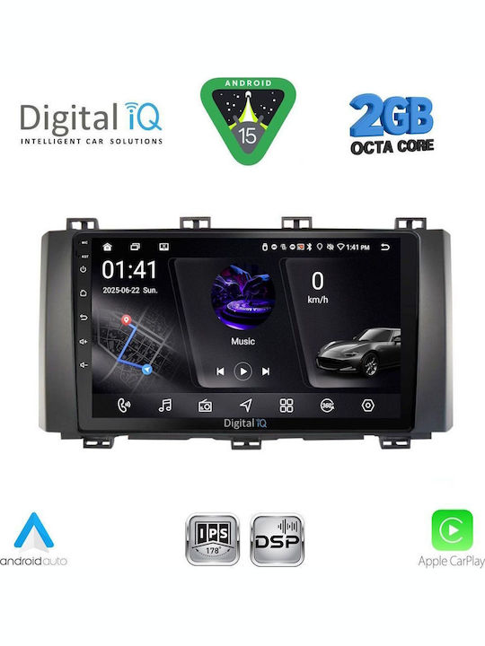 Digital IQ Car Audio System for Seat Ateca 2017 (Bluetooth/USB/WiFi/GPS/Apple-Carplay/Android-Auto) with Touch Screen 9"