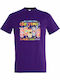 Детска тениска Dark Purple All I Want For Christmas Is More Soda Pop