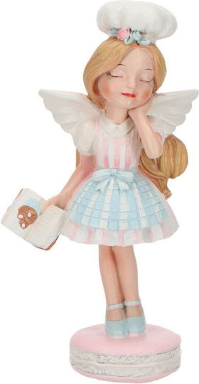 Standing Cherub Sweet Resin 10.5x6.5x18.5 Cm