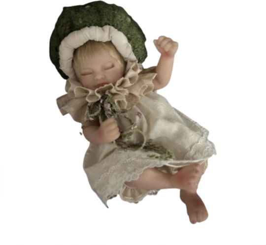 Weihnachtsfigur Vinyl Grüne Mütze 25cm