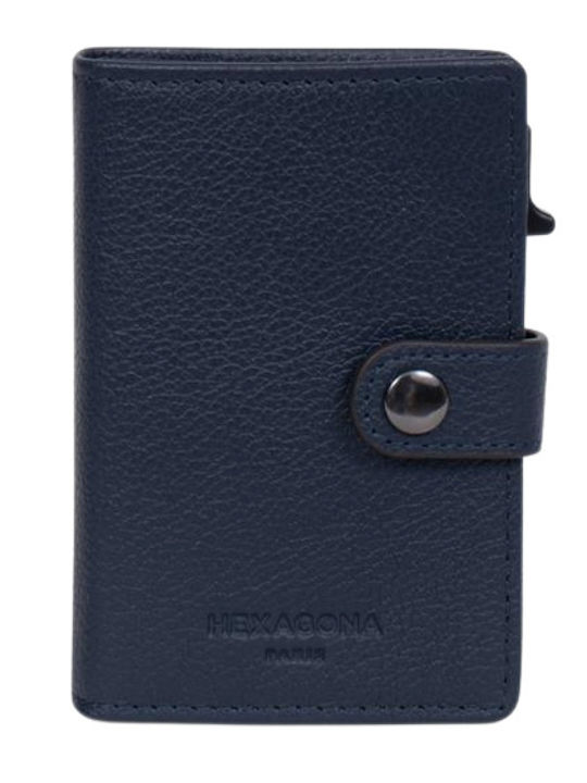 Hexagona Leather Men's Wallet Classic with RFID...