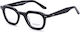 Johnocera Robert Jn269 C01 Unisex Ацетатни Рамки За Очилa Кръгли Черни