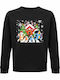 Kinder-Sweatshirt Black Bluey Family Walking Christmas