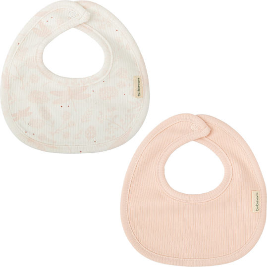 Bimbidreams Dafne Waterproof Baby Bib from 100% Cotton 2 Pieces