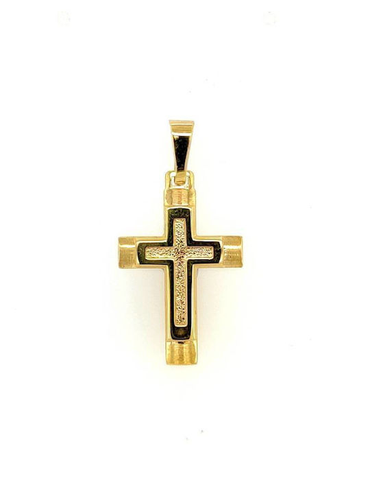 Drandakis Мъжки Златен Кръст 14K