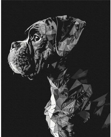 Brushme Paint By Numbers 40x50 Cm Dog