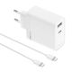 Realme Wireless Charger With USB-A Output Port And USB-C Output Port 80W White ACCSMREM0011