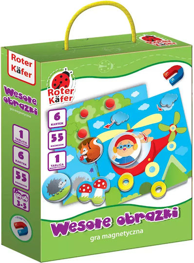 Roter Kafer Magnetisches Bau- und Konstruktionsspielzeug