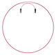 Speed Cable 2.5 Mm Jump Rope Earth 2.0 Velites-red