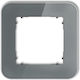Icon Universal Frame Single Strapped Glass Effect Frame Graphite Bottom Graphite Matt 28-28-irsz-1
