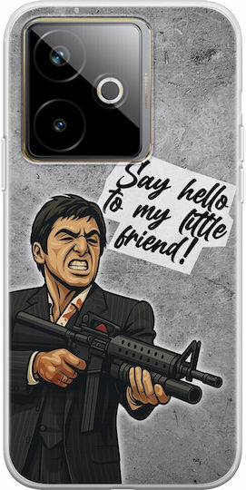 Epic Quotes Say Hello Realme GT 7 5G Flexible TPU Transparent Silicone
