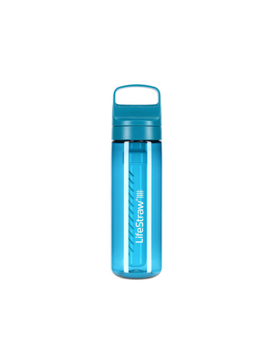 Lifestraw Wasserflasche Kunststoff mit Filter 650ml Beige