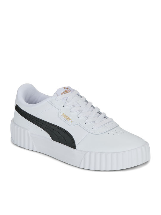 PUMA Carina Γυναικεία Sneakers Λευκά