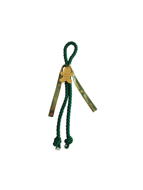 Jeenie Handmade Hanging Lucky Charm with Wishes Gold 20cm 1pcs