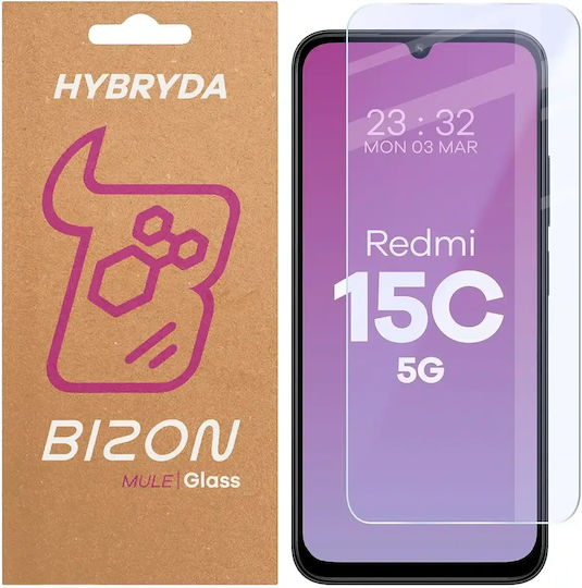 Bizon 0.43mm Hidrogel Screen Protector Negru (Redmi 15C 4G)