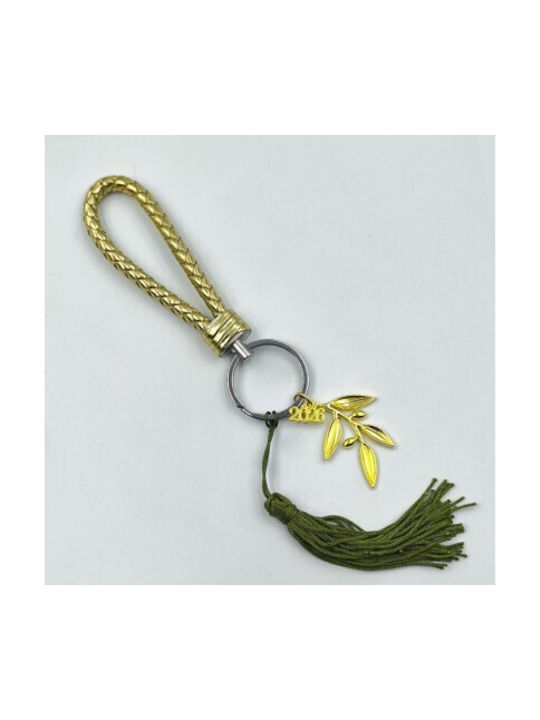 Giannopoulos Handmade Hanging Lucky Charm Olive Branch made of Metal 2026 1pcs