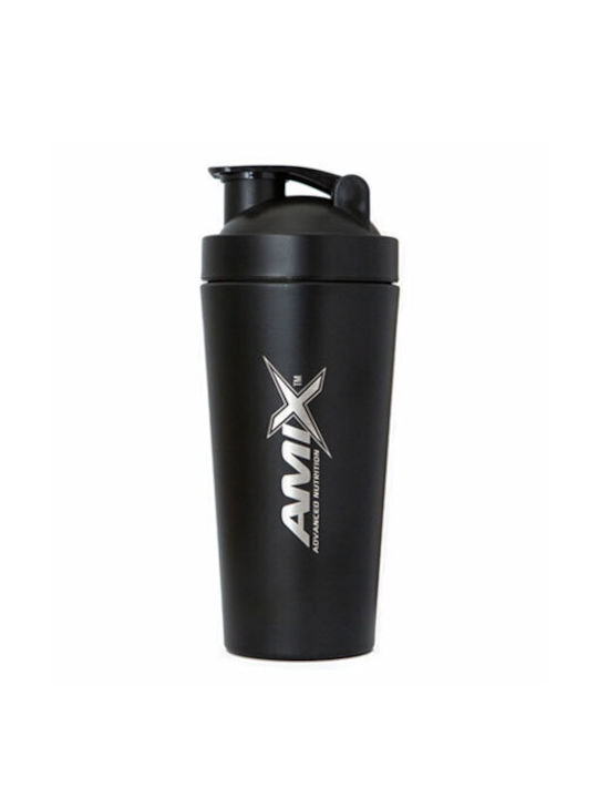 Amix Shaker Πρωτεΐνης 739ml Πλαστικό Μαύρο