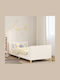 Kids Bed Single Beige for Mattress 90x200cm