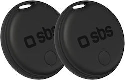 SBS Bluetooth Tracker Kompatibel mit Apple Find My & Google Find Hub Schwarz SBS Bluetooth Tracker Kompatibel mit Apple Find My & Google Find Hub Schwarz