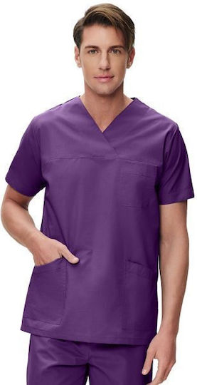Anta Uniforms Unisex Σετ Ιατρικό Παντελόνι και Μπλούζα Μωβ