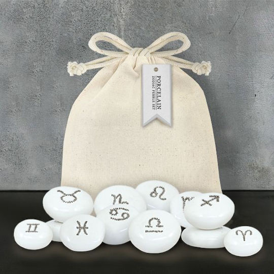 Set 12 Bucăți Pietre Zodiacale
