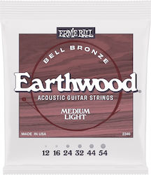 Ernie Ball Earthwood Einstellen Bronze Akustikg...