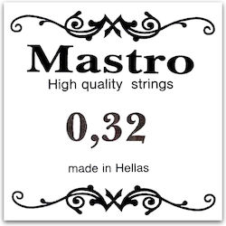 Mastro SI32-L Einzel Laouto-Saiten Versilbert 32 Zoll Schleifenende Mastro SI32-L Einzel Laouto-Saiten Versilbert 32 Zoll Schleifenende