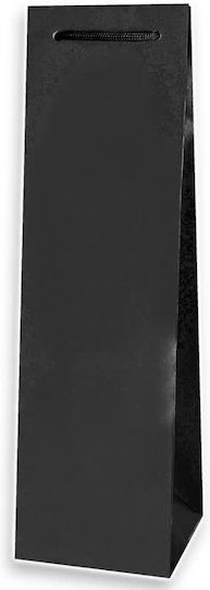 Nakos Χάρτινη Τσάντα για Δώρο Μαύρη 38x9.5x11.5εκ.