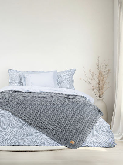 Nima Savara Blanket Sherpa Single 160x220cm Dark Gray