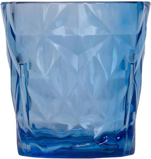 Rubikap Ποτήρι από Πλαστικό σε Γαλάζιο Χρώμα 250ml