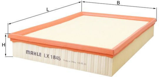 Mahle Air Filter Lx 1845