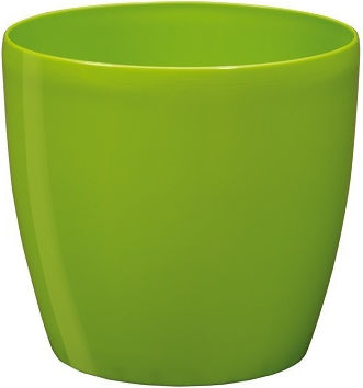 Atmosphera Blumentopf Übertopf Kunststoff Grün 14x12.5εκ.