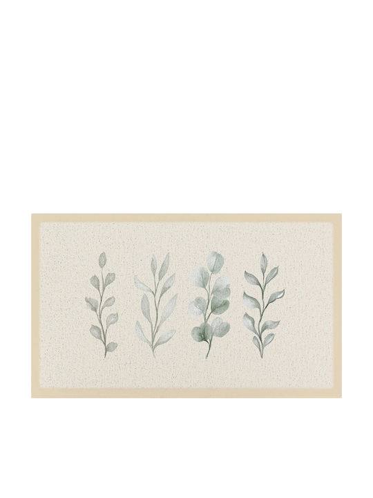 Artsy Mats Entrance Mat Anti-slip Neutral Leaves 70x40cm