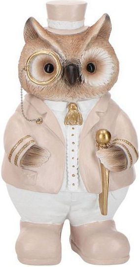 Decorative Owl Polyresin 11.5x9x20cm 1pcs