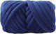 Marshmallow Velours Strickgarn Blau Dunkel 2.5c...