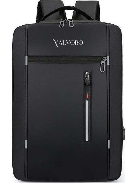 Valvoro Backpack Αδιάβροχο Μαύρο Valvoro Backpack Αδιάβροχο Μαύρο