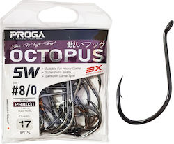 Proga Αγκίστρια Octopus Bigpack Pr8031 #4/0 28 Τεμάχια Proga Αγκίστρια Octopus Bigpack Pr8031 #4/0 28 Τεμάχια