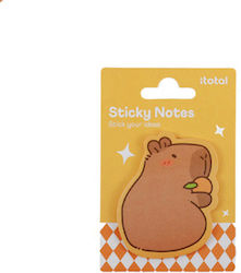 Aufkleber Sticky Notes Capybara Orange 20 Χαρτάκια/5.4x7.3cm I-Total Aufkleber Sticky Notes Capybara Orange 20 Χαρτάκια/5.4x7.3cm I-Total